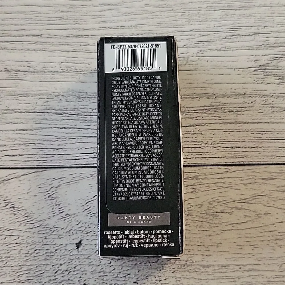 Fenty Beauty Icon Lipstick Refill and Empty Case